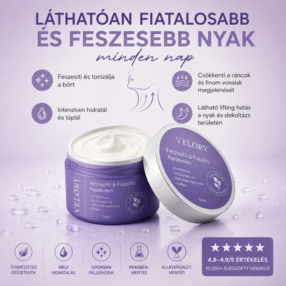 Feszesítő & bőrsimító nyakápoló krém